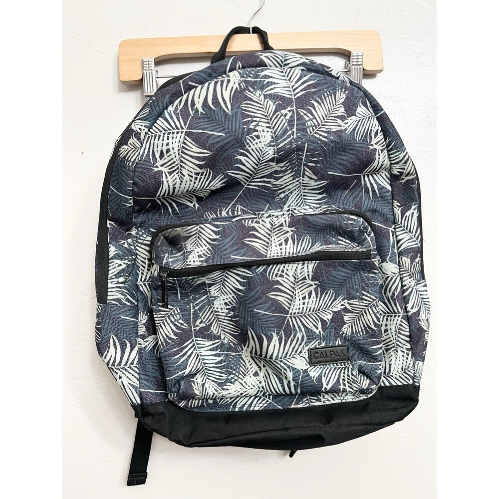 CALPAK Luggage Glenroe Travel Laptop Backpack, Palm Leaf Carryon